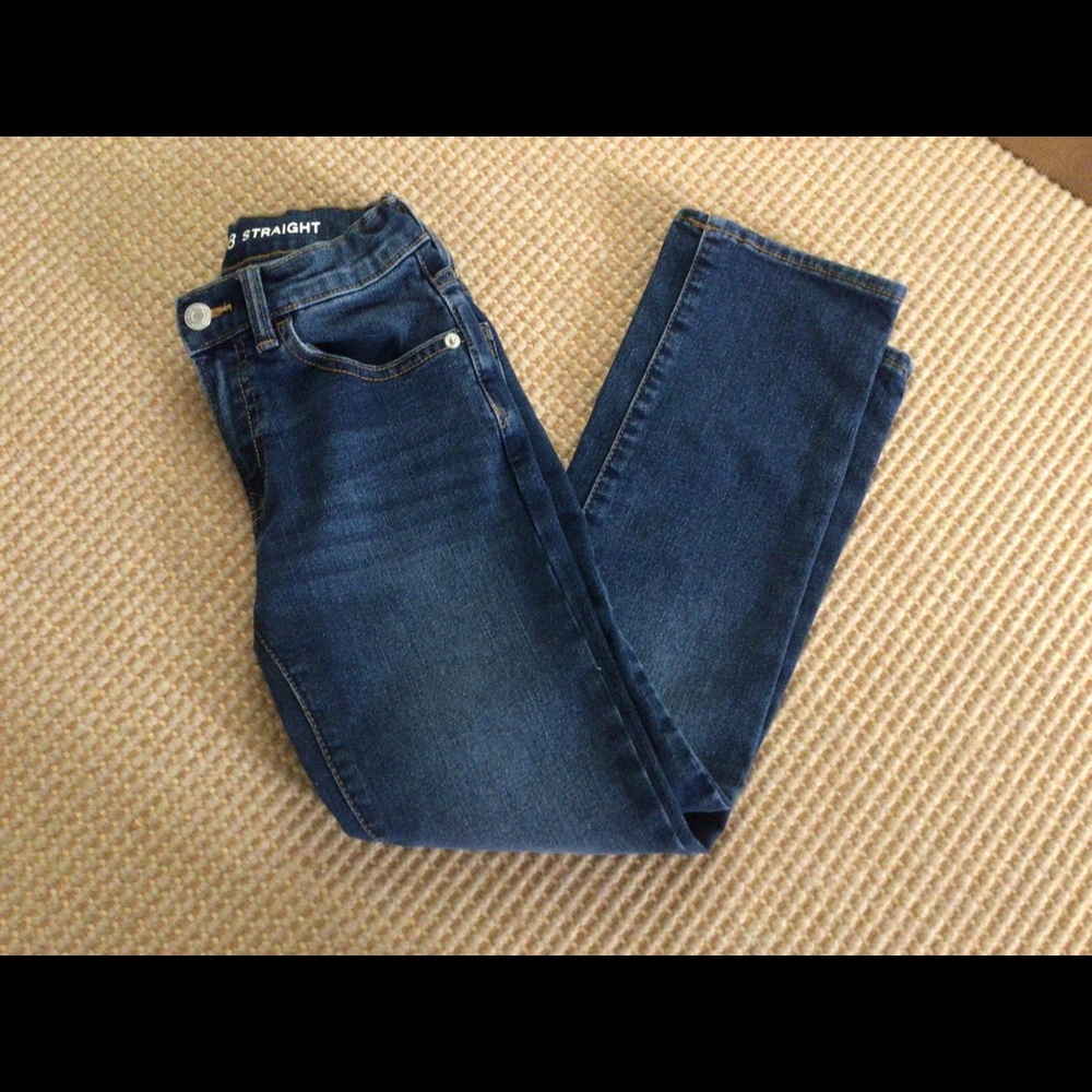 Gap Boys Straight Leg Jeans, Size 8